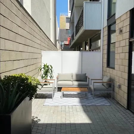 2 Bedroom Modern Industrial Apartment With Large Patio